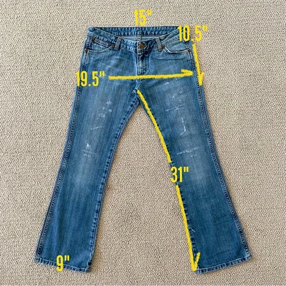 Wrangler Vintage MEGAN Jeans, W29 - Picture 4 of 11